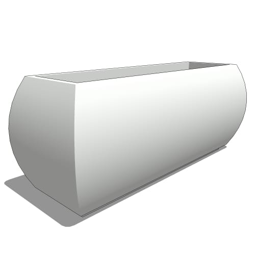Kahn Fiberglass Rectangle Planters preview 1